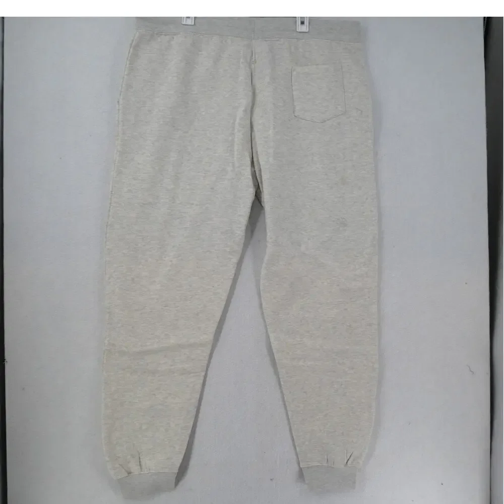 NEW Blue 84 NBA Atlanta Hawks Men's 2X Licensed Sweatpants Jogger Oatmeal